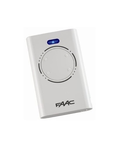 Брелок-передатчик 4-канальный Faac 787008 (белый) в Симферополе Устройства радиоуправления для шлагбаумов и автоматики Pintop.ru