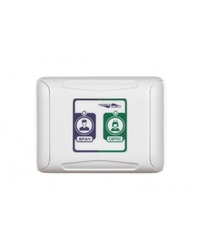 Кнопка присутствия/сброса и вызова врача Hostcall MP-434W2 в Симферополе Система оповещения и трансляции Hostcall Pintop.ru