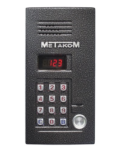 Блок вызова домофона Метаком MK2012-TM4EN в Симферополе Блоки вызова многоабонентные Pintop.ru