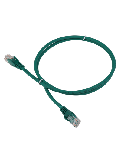 Патч-корд LANMASTER LSZH UTP кат.5e, 0.3 м, зеленый LANMASTER LAN-PC45/U5E-0.3-GN в Симферополе Патчкорды (медные) Pintop.ru