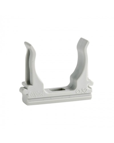 CF32G Держатель (клипса), без галогена, для труб D32мм (10шт) Экопласт (41732-10HF) в Симферополе Держатели, клипсы, скобы Pintop.ru