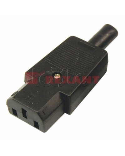 Гнездо сетевое на шнур (25шт/уп) REXANT 11-0004 в Симферополе Коннекторы Pintop.ru