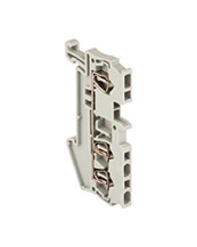 Колодка клеммная пружинная JXB-ST-1.5 17.5А 3 вывода серая EKF PROxima (plc-jxb-st-1.5-3) в Симферополе Клеммные колодки Pintop.ru