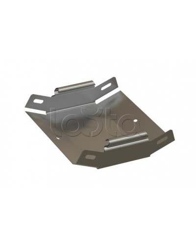 Угол 45° вертикальный внутренний Hyperline RST-VIA45-500-100-0,8-SZ в Симферополе Аксессуары для лотков Pintop.ru