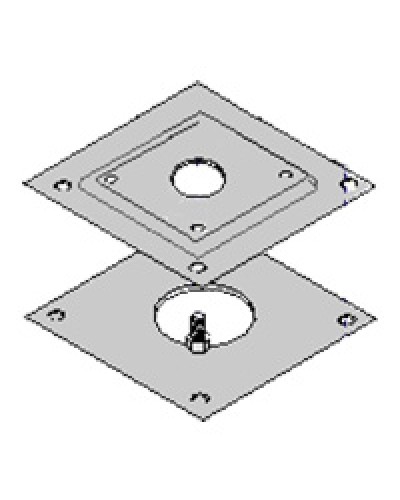 Монтажное основание CLM CLM-N CSS CSS-N DOC-L DOC-LN Came 119RIR001 в Симферополе Запчасти для шлагбаумов и автоматики Pintop.ru