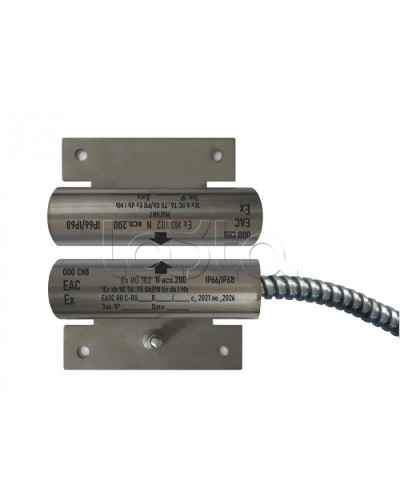Извещатель охранный точечный магнитоконтактный взрывозащищённый Магнито-контакт Ех ИО102 N исп.251 (торцевой), с постоянно присоединенным кабелем в металлорукаве (штатно кабель 2х0,75 - 1м), 1Ex d IIC T6 Gb / РB Ex d I Mb АТФЕ.425119.171 в Симферополе Изв