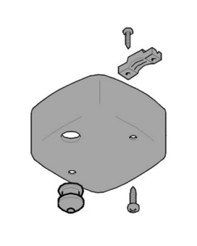 Крышка привода нижняя FLEX Came 119RID150 в Симферополе Запчасти для шлагбаумов и автоматики Pintop.ru