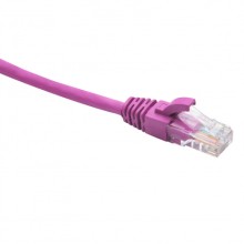 Шнур коммутационный U/UTP категория 5e LSZH нг(А)-HF 2,0 м, маджента Datarex DR-181709