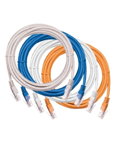 Шнур коммутационный NETLAN U/UTP 4 пары, Кат.5е (Класс D), 100МГц, 2хRJ45/8P8C, T568B, заливной, многожильный, BC (чистая медь), PVC нг(B), белый, 5м, уп-ка 10шт. NETLAN EC-PC4UD55B-BC-PVC-050-WT-10 в Симферополе Патчкорды (медные) Pintop.ru