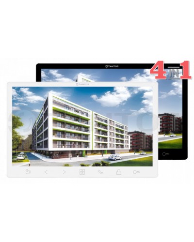 Монитор Tantos Sherlock HD SE (White) XL в Симферополе Абонентские IP устройства Pintop.ru