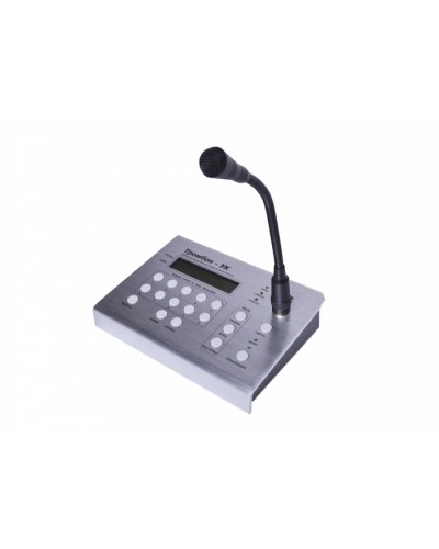 Консоль микрофонная удалённая многозонная Тромбон УК в Симферополе Система оповещения и трансляции Pintop.ru