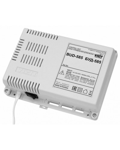 Блок управления и питания периметрового домофона VIZIT БУД-585 в Симферополе Блоки управления многоабонентные Pintop.ru