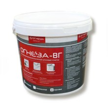 Герметик акриловый противопожарный Огнеза "ОГНЕЗА-ВГ", ведро 3 кг., цвет белый