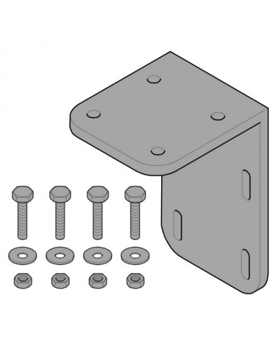 Кронштейн крепления к стене C003 C004 Came 119RICX011 в Симферополе Запчасти для шлагбаумов и автоматики Pintop.ru