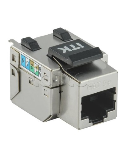 Модуль Keystone Jack кат. 5E FTP 110 IDC 90 град. розет. ITK CS1-1C5EF-11 в Симферополе Модули Keystone Pintop.ru