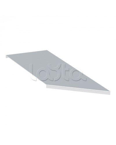 Крышка для переходника по ширине левост. лестн. усил. 100х800х400(2 ) HDZ EKF (kwlltp100x800x400-2-HDZ) в Симферополе Аксессуары для лотков Pintop.ru