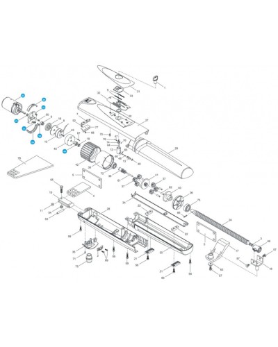 ЭлектродвигательOPP001 Came 119RID421 в Симферополе Запчасти для шлагбаумов и автоматики Pintop.ru