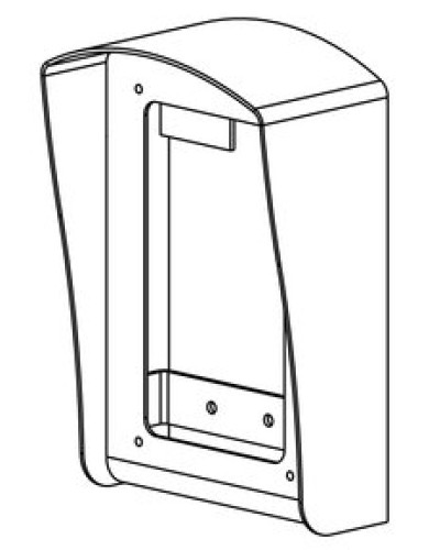 Комплект монтажный для блоков вызова БВД-406х, БВД-407х Vizit MKF-406 в Симферополе Аксессуары для многоабонентных систем Pintop.ru