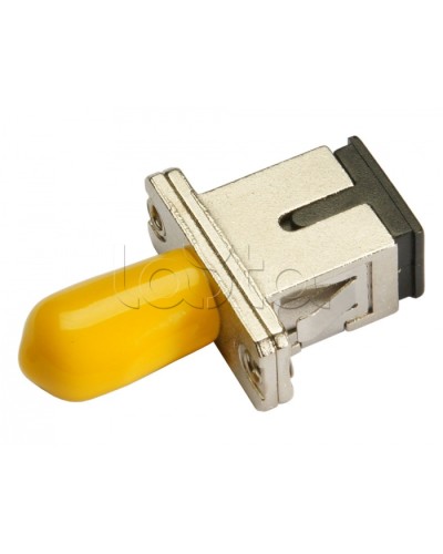 Соединитель проходной ST-SC, SM(для одномодового кабеля), simplex Cabeus ST-SC-SM в Симферополе Проходные адаптеры и розетки оптические Pintop.ru