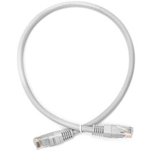 Патч-корд RJ45 TWT FTP кат.5e, с заливными колпачками, 5.0 м, серый TWT TWT-45-45-5.0/S-GY