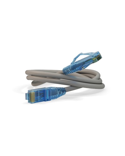 Патч-корд RJ45-RJ45, 4 пары, UTP, кат.6, LSZH (3м) Hyperline PC-LPM-UTP-RJ45-RJ45-C6-3M-LSZH-GY в Симферополе Патчкорды (медные) Pintop.ru