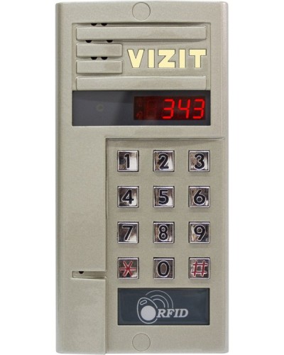 Блок вызова Vizit БВД-343FCPW в Симферополе Блоки вызова многоабонентные Pintop.ru