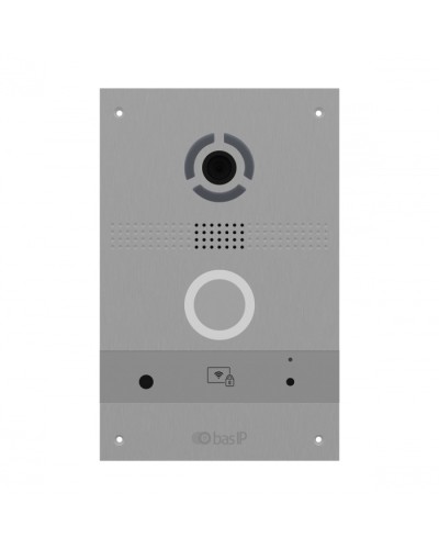 Панель вызывная индивидуальная BAS-IP AV-08FB SILVER в Симферополе Вызывные видеопанели малоабонентные Pintop.ru