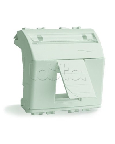 Адаптер для информационных разъемов Keystone, белый, 2 мод DKC 76613B в Симферополе Аксессуары для кабель-канала Pintop.ru