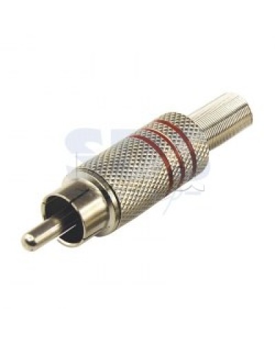 Разъем штекер RCA Металл под винт ZN Черные/Красные (100шт/уп) PROCONNECT 14-0410-4 в Симферополе Коннекторы Pintop.ru