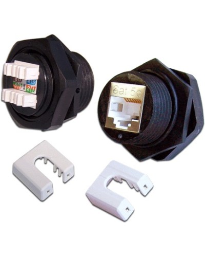 Индустриальный модуль Keystone, RJ45, cat.5e, STP, 180 градусов, IP68 LANMASTER (LAN-OK45S5E/180-WP) в Симферополе Коммутационные изделия Pintop.ru