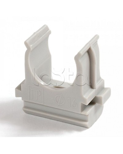 Крепеж-клипса для труб Полистирол д40 (10шт/300шт уп/кор) Промрукав (PR.02740м) в Симферополе Держатели, клипсы, скобы Pintop.ru