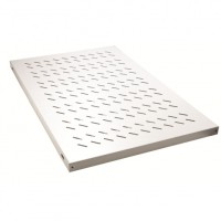 Полка стационар. 19", для шкафов глуб. 600, 370мм, нагрузка 50 кг, сер. Datarex DR-421110