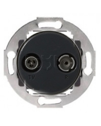 Механизм розетки TV+FM проходной Vintage (885300-1) в Симферополе Розетки компьютерные и телефонные Pintop.ru