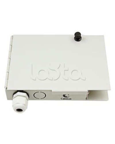 Бокс оптический настенный 19 на 4 SC/LC порта Cabeus JJT-4-SC в Симферополе Кросс оптический Pintop.ru