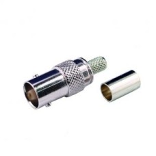 Розетка BNC под обжим (RG59) LAZSO APBC05-5G