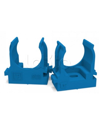 Крепеж-клипса для труб для монтажного пистолета синяя д20 (100шт/900шт уп/кор) Промрукав (PR13.0144) в Симферополе Держатели, клипсы, скобы Pintop.ru