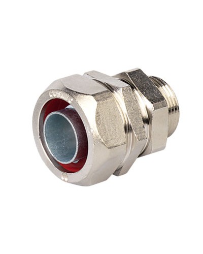 Муфта металлорукав-коробка DN 12,М16х1,5 наружная резьба DKC (6014-1216G) в Симферополе Аксессуары для лотков Pintop.ru