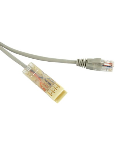 Патч-корд 110 тип-RJ45 Hyperline (PC-110-RJ45-2P-CX-2M-LSZH-GY) в Симферополе Патчкорды (медные) Pintop.ru