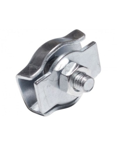 Зажим для троса одинарный Simplex (4 мм) EKF (zdts-4) в Симферополе Крепежные изделия Pintop.ru