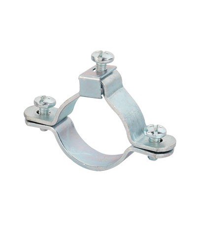 Хомут заземления для труб 50-1 1/4 мм, оцинкованная сталь DKC 6042-50 в Симферополе Стяжки-хомуты Pintop.ru