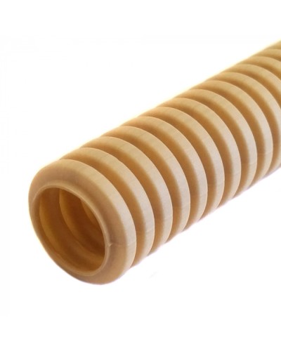 Труба гофрированная ПВХ легкая 350 Н сосна с/з д16 (25 м/уп) Промрукав (PR01.0044) в Симферополе Труба гофрированная Pintop.ru