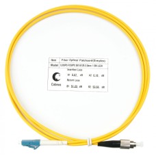 Шнур оптический simplex LC-FC 9/125 sm 1,5м LSZH Cabeus FOP(s)-9-LC-FC-1,5m
