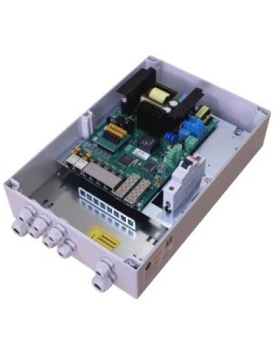 PoE-коммутатор 8-портовый, управляемый уличный TFortis PSW-2G6F+ в Симферополе Коммутаторы Pintop.ru