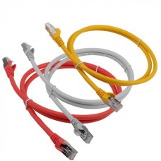 Патч-кордLSZH FTP кат.6A, 7.0 м, белый LANMASTER (LAN-PC45/S6A-7.0-WH)