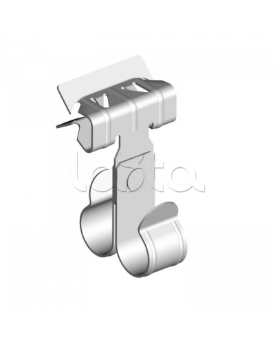 Зажим балочный 15-20 мм под трубу 25 мм двойной Промрукав (PR08.5856) в Симферополе Аксессуары для лотков Pintop.ru