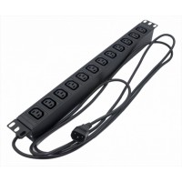 Блок розеток Hyperline SHE19-12IEC-2.5IEC