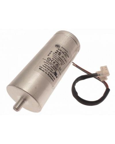 Конденсатор 25 мкФ с гибк. выводами и болтом Came 119RIR297 в Симферополе Запчасти для шлагбаумов и автоматики Pintop.ru