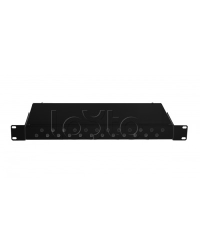 Оптический кросс 19 Essential Line, 1U, до 24 FC/ST портов, стальной, черный NIKOMAX (NMF-RP24FC-WS-ES-1U-BK) в Симферополе Кросс оптический Pintop.ru