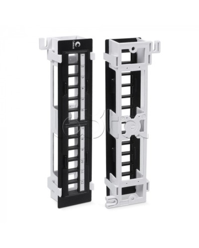 Патч-панель настенная 12 портов без модулей Cabeus (PLB-12-WL) в Симферополе Патч панель Pintop.ru