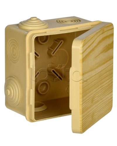 Коробка расп. КМ 80х80х50мм о/к IP54 7 вв. сосна IEK (UKO31-080-080-050-K34-54) в Симферополе Распределительные коробки Pintop.ru